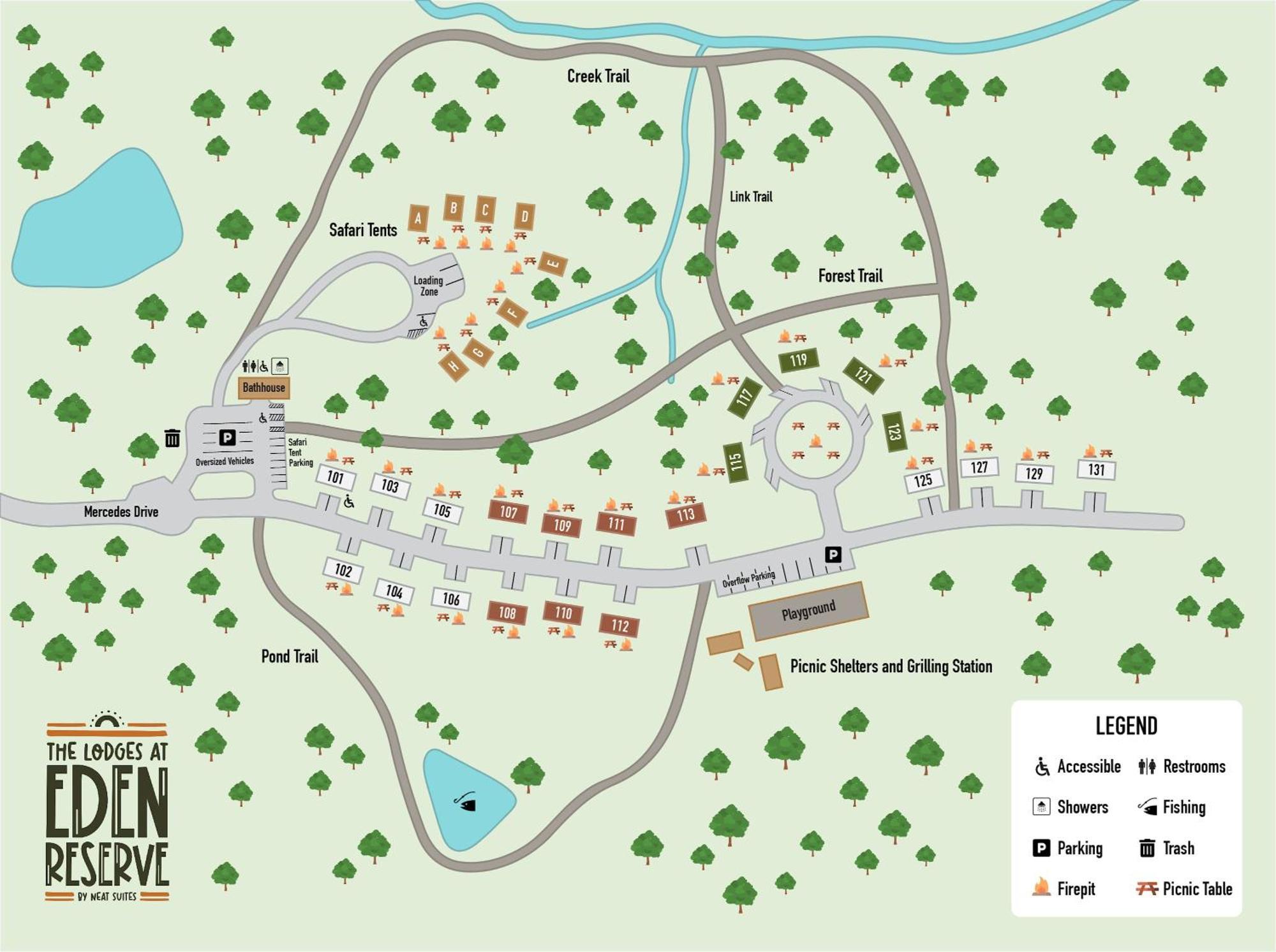 The Lodges At Eden Reserve - Pet Friendly Cabins Near Ark Williamstown Ngoại thất bức ảnh